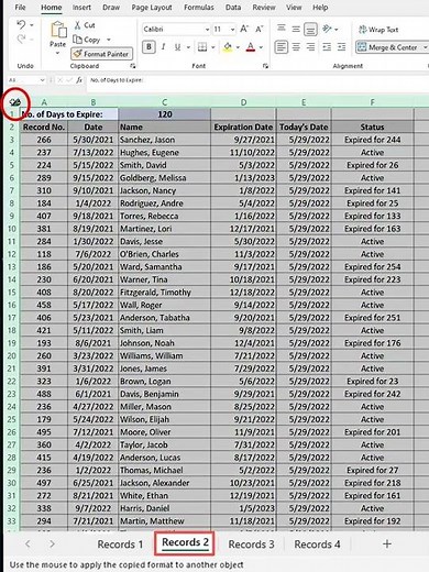 Duplicate Conditional Formatting Across Tabs in Excel