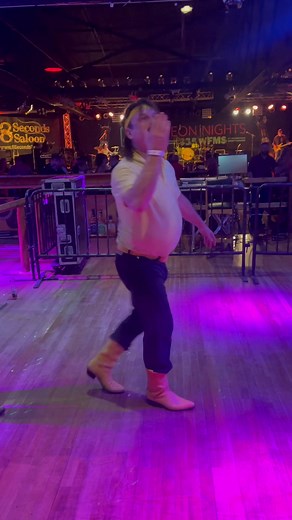 The Dancing Eagle: Country Line Dancing at 8 Second Saloon