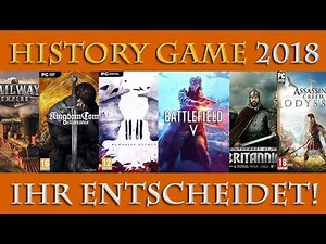 The HISTORY GAME 2018 voting: You decide! +++ Over 40 games in the annual review