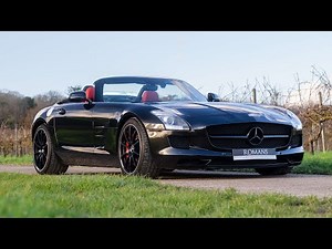 2013 Mercedes SLS AMG Roadster - Obsidian Black Metallic - Walkaround & Interior