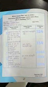 Illustration with Examples of Micro Lesson plan of social science on Means of Transport class6 #B.Ed