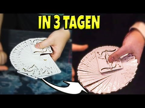 I'm learning the RIFFLE FAN in 3 DAYS! | Matthias Berger cries