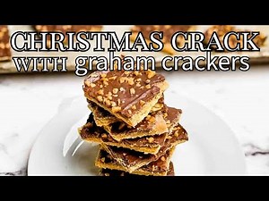 Christmas Crack with Graham Crackers | 5-Ingredient Holiday Favorite!