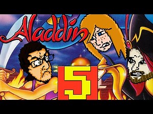 Let's Play Aladdin Sega Genesis - Part 5 - Endless Lava Magic Carpet Ride