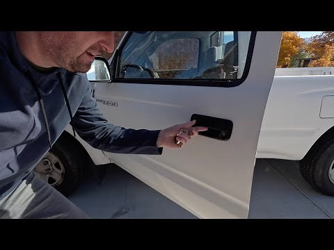How to replace exterior door handle on 1st Gen Tacoma (1995-2004)