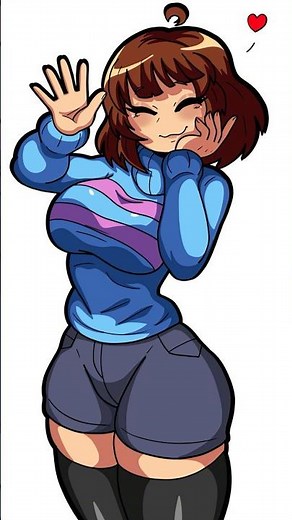 Ways The Web Has Drawn Frisk #deltarune #undertale #gaming