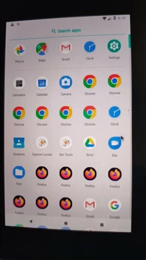 Android 8.1.0 oreo Virtualbox x64 on Samsung Galaxy Tab S7 FE