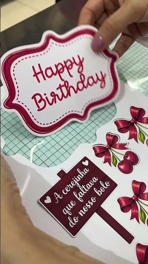 Seu Topper de Bolo em poucos minutos