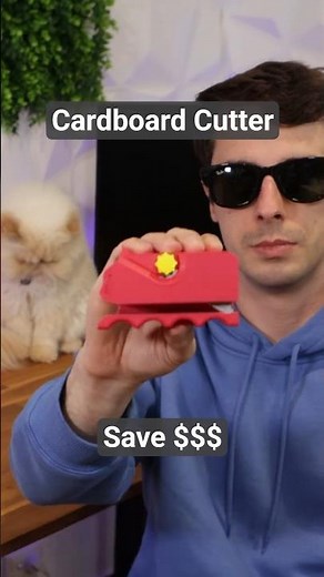 Cardboard Cutter for Cat Scratchers 3D Print