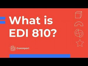 EDI 810 | EDI 810 Invoice | EDI X12 Document Transaction Type | Commport Communications
