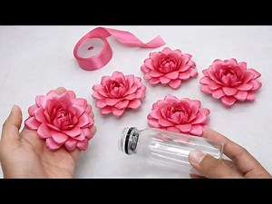 You Won’t Believe This! Easy Trick To Make Flowers From Satin Ribbon For Beginners