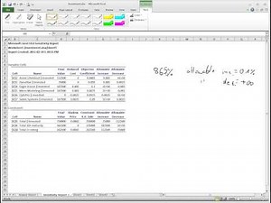 Ch04-02 Investment Problem - Sensitivity Analysis for Linear Programming LP - Part 1 of 4