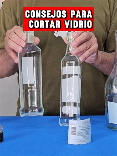 La mejor forma de cortar vidrio! | glass cutting