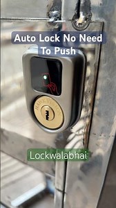 Motorised Electric Lock Inbuilt Remote rfid feature, Access Cards Motorised Lock Hawk Vision HVDL205