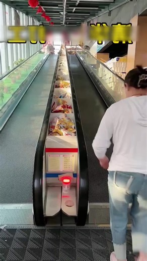 When You Pick the Wrong Escalator 😳⬇️_ miniwood toy-wood working art skill wood _ handcrafts _gamtng #fact #trending #foryoupage #fyp