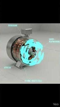 Induction Motor working animation