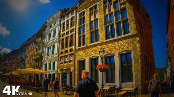 Germany – Aachen Historic City and Cathedral Walking Tour (4K)