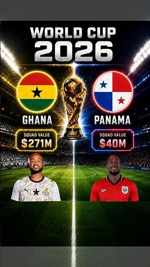 Ghana 🇬🇭 vs Panama 🇵🇦 World Cup 2026