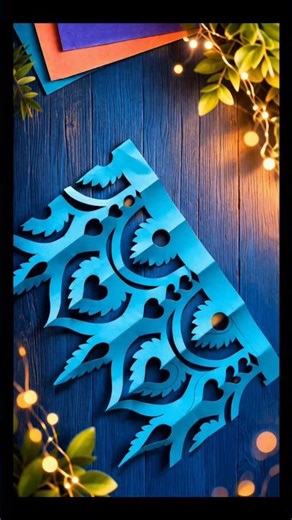 Easy handmade paper toran for festive vibes✨#papercraft #toran #diycrafts #trending #share