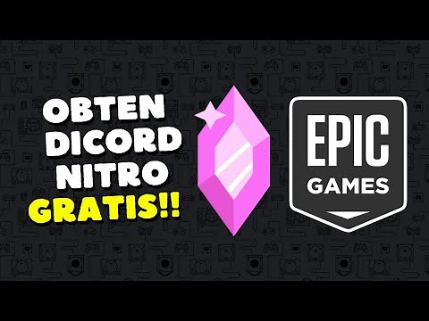 🎁RAPIDO!!! DISCORD NITRO GRATIS 🎁 (FACIL Y RAPIDO) 2024 EPIC GAMES