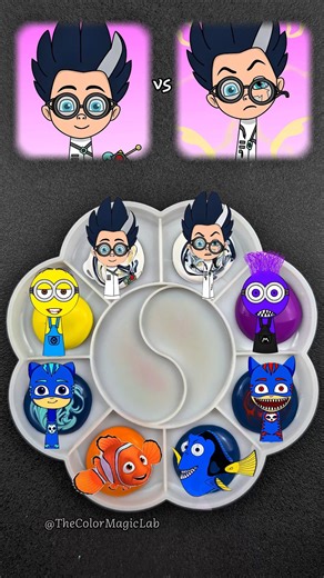 Sprunki OC Color Mixing Battle: Normal 😇 vs Horror 💀 Who Will Win ⁉️ #sprunki #romeo #colormixing