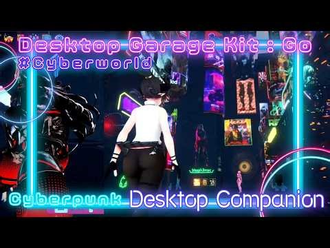 45種！サイバーパンクの世界を歩く♪The Era of VR is HERE! Welcome to Life in the Cyberworld.【Desktop Garage Kit : Go】