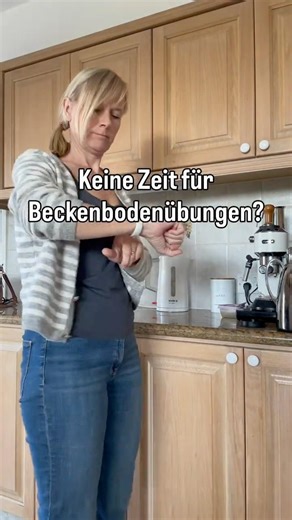 Keine Zeit für Beckenbodenübungen? Stimmt nicht!
