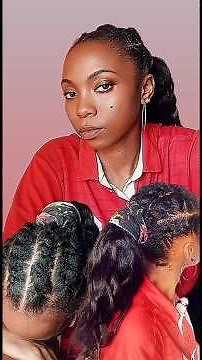 See the new and easiest way of weaving your hair even though you can't weave your hair yourself