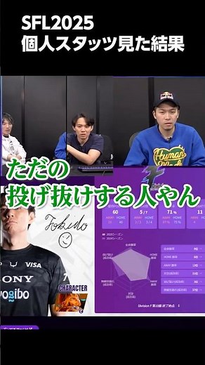 SFL個人スタッツを見るときどさんマゴさんガチくん#shorts