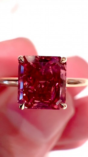 Grant Mobley on Instagram: "Multi million dollar alert ‼️ This 1.44 carat natural fancy red diamond discovered in the legendary Argyle mine in Australia will be auctioned soon at Sothebys. It is the rarest of all diamond colors with less than 50 true red diamonds ever found. This one is mesmerizing. . #reddiamond #rarediamonds #diamondnerd #diamondring #highjewelry #investment"