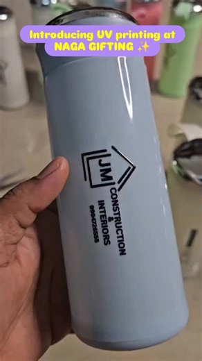 Naga Gifting & Seer Creations on Instagram: "Nice bottles with UV name printing #returngiftideas #UVprinting#bottleprinting#stickerprinting"