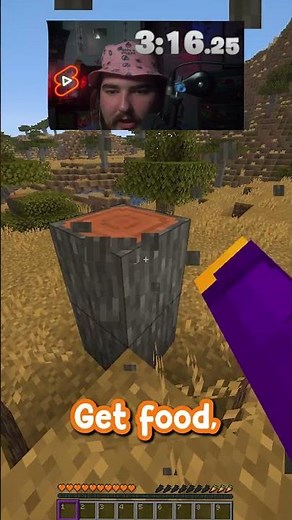 Minecraft: Random Mob Speedrun! #shorts