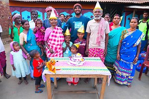 9.2M views · 260K reactions | My Grandmother's Birthday Celebration | first time celebrating indian tribe food grandmother's birthday | Donating clothes to needy people | Indian tribe food | Facebook