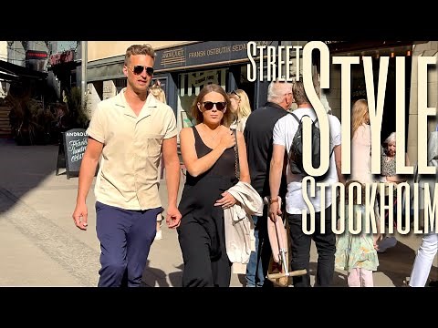 How to Dress in Stockholm in May | Swedish Street Fashion | What Are People Wearing in Stockholm