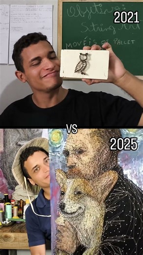 string art evolution #art