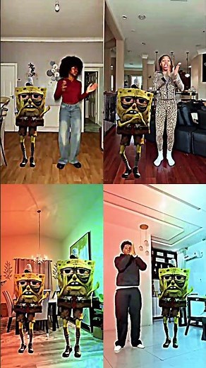 THIS GUY STINKS VIRAL TIKTOK TREND # #trending #shortsfeed #spongebob #popular #dancetrend