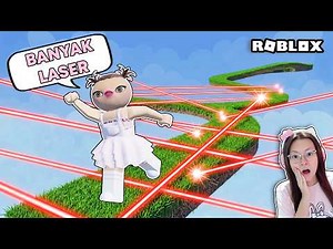 Escaping the Lasers ?!! [Roblox Indonesia]