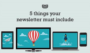 The 5 things your newsletter must include - Top Left Design