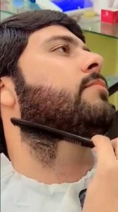 Sharp Jawline Beard Cut ✂️ USA StyleThis Beard Cut Will Change Your Look #shorts #viral