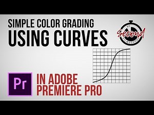 Simple Color Grading using Curves in Adobe Premiere Pro