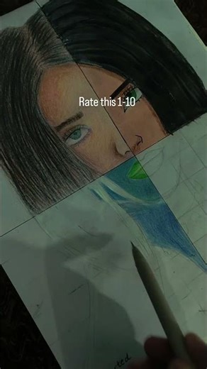 “I Inverted My Artwork | Part 3”#art#artshorts#drawing#artprocess#artseries#shorts