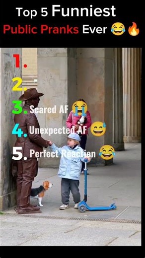Top 5 Funniest Public Pranks Ever 😂🔥#shorts #prank