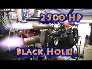 NRE Encounters Black Hole While Testing Engine. 2500 HP 632CI BBC. Nelson Racing Engines. Camaro.