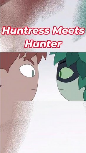 Huntress Meets Hunter ~ Fionna and Cake S2 Ep6 #adventuretime #shorts