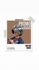 PROMO‼️ Scalp Treatment only RM80勞 | Freshcuts 43500 | Facebook