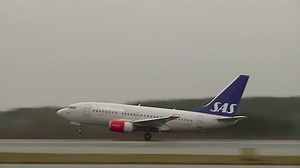 SAS shares fall sharply after losses