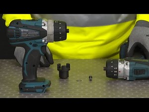 Changing the drill on the Flexco Power Belt Cutter