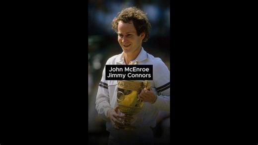 Epic rivalries: John McEnroe vs Jimmy Connors - Who would you pick? ⚔