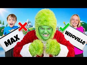 Who Knows The Grinch Better? Girls (Kalia) VS Boys (Kyler)