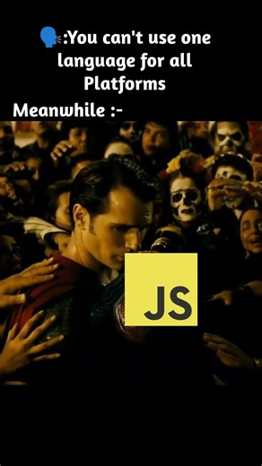 JavaScript's Supremacy 🥶 || Relatable 🔥 || #code #coding #programming #javascript